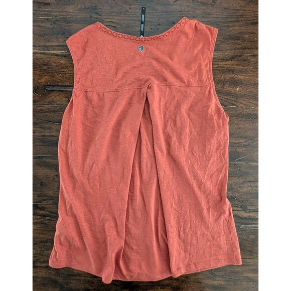 Kuhl Shay Tank Size L Burnt Orange Sleeveless Top - Picture 7 of 10